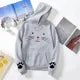 Cute Kitty Hoodie Cat Winter Hoodie for _Girls Winter Wear Trendy Hoodie Pullover Hoodie