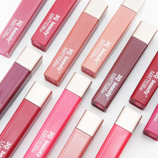 3q Beauty Lipgloss | Misty Matte Non-stick Cup Lip Glaze | Non-fade Lipstick Waterproof Makeup Long Lasting Daily Makeup Use | Lip Gloss For Girls, Women (random Color)