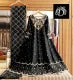 Embroidered Maxi Dress – Shamose Silk 3-Piece with Dupatta for Women
