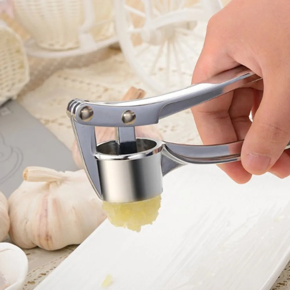 Garlic Press,Stainless Steel Garlic Press Crusher Branded Product