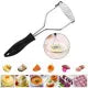 Potato Masher Stainless Steel Mashed Potato Masher Garlic masher Crush Kitchen Tool