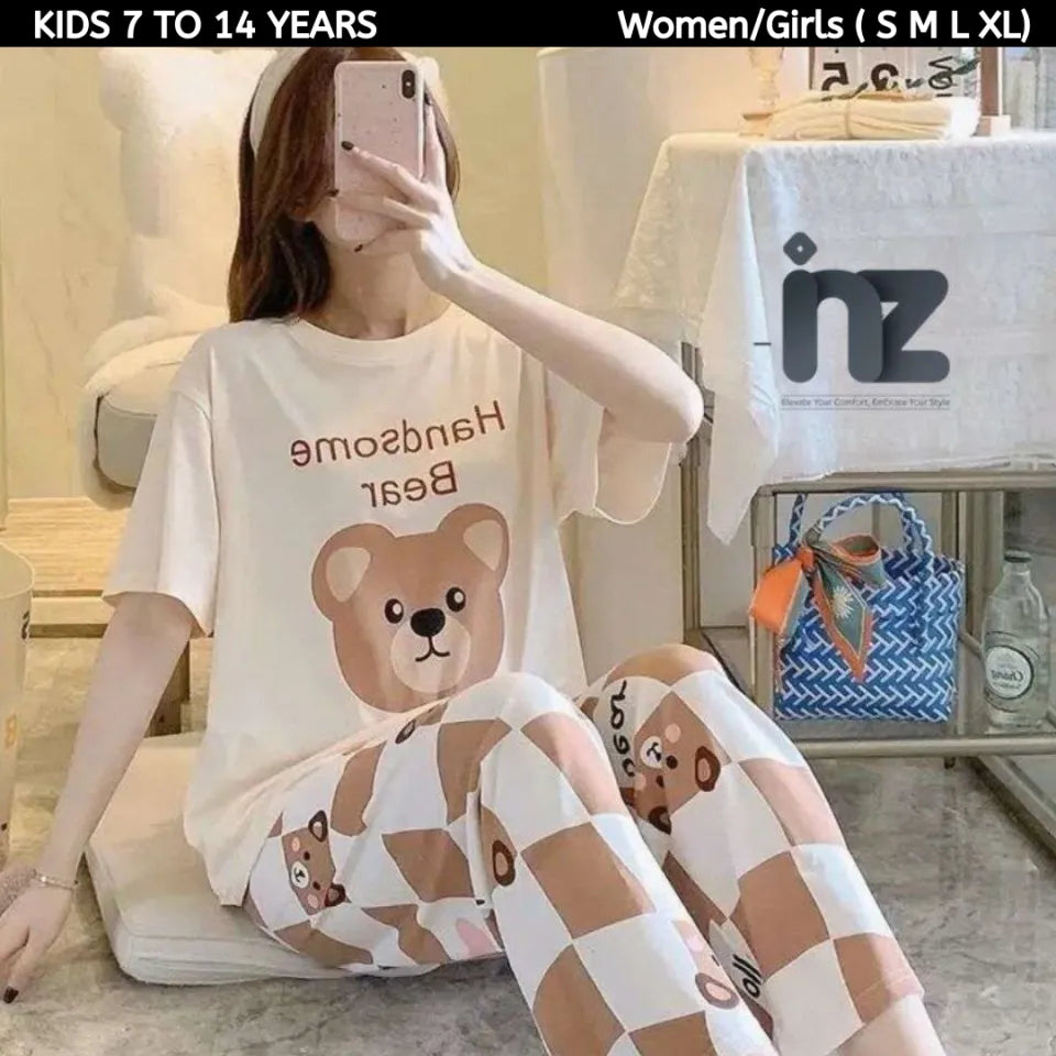 Night Wear for Women Night suit for girls and women, Sleeping Dress Girls Sleepwear Sexy Loungewear Sleeping Suit lingerie