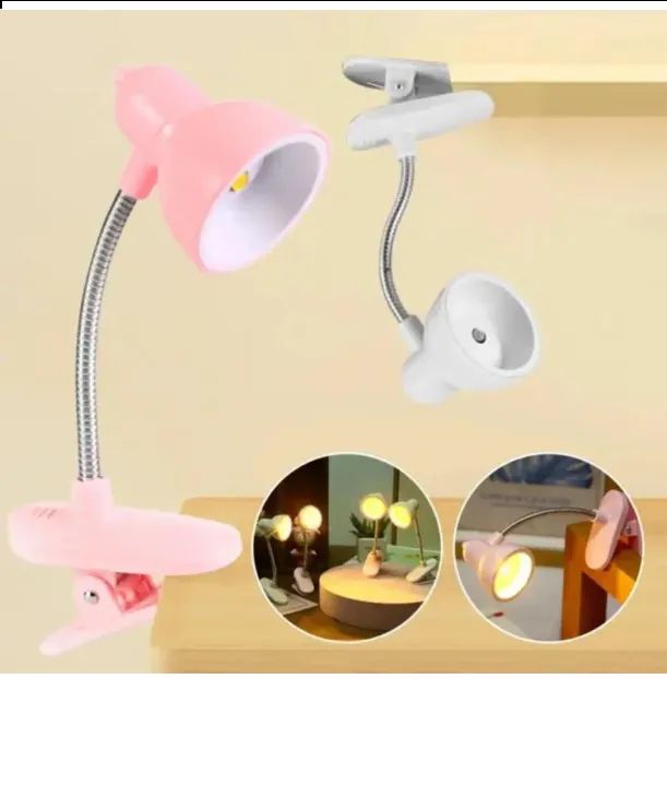 Mini Studying Lamp Mini Book Light With Clip Portable Led Reading Lamp
