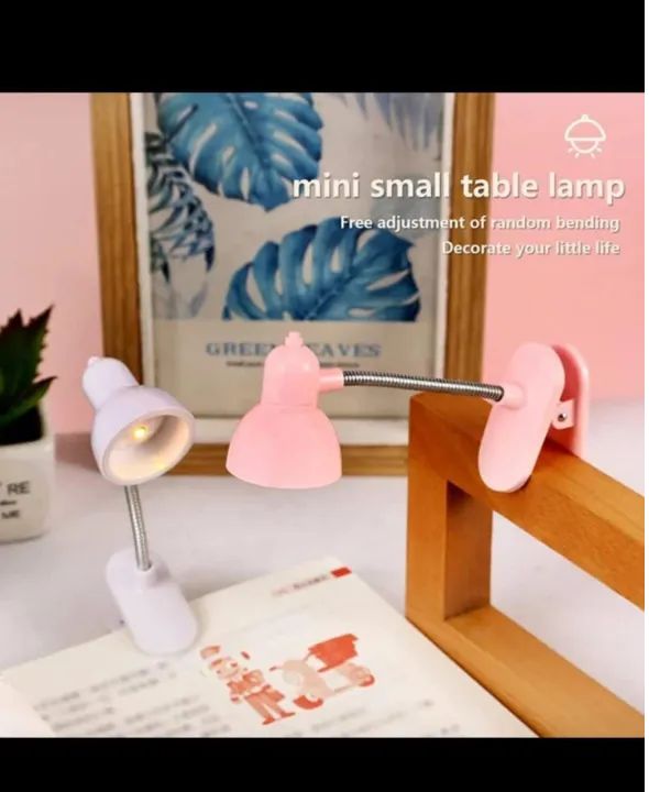 Mini Studying Lamp Mini Book Light With Clip Portable Led Reading Lamp