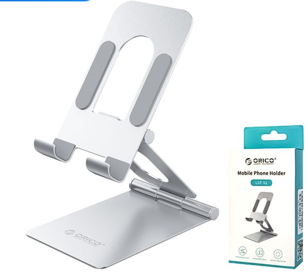 Plastic Mobile Phone Holder | Adjustable Foldable , Phone Desktop Bracket Stand (mix/random Color)