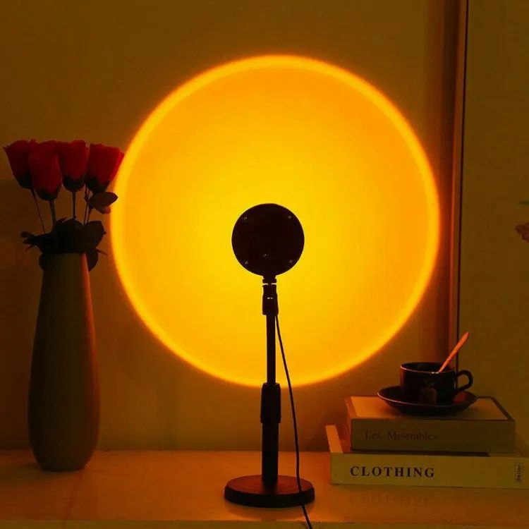 Sunset Lamp (WITH REMOTE) 16 Colors LED Changing 3-in-1 Sunset Light lamp