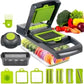 16 IN1 Mandoline Slicer Veggie Food Chopper Vegetable Cutter Tomato Carrot Grater Cheese French Onion Shredders Kitchen Tool