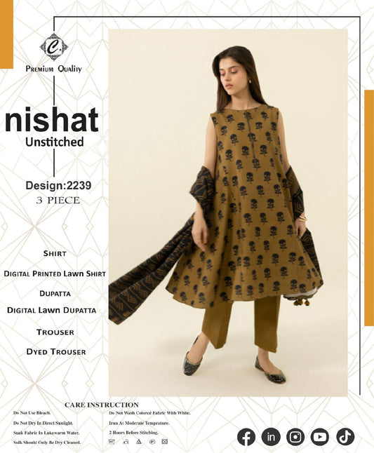 Nishat Luxury Printed Lawn – volume page 0011