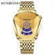 Quartz men's watch trend market watch style locomotive concept watch men