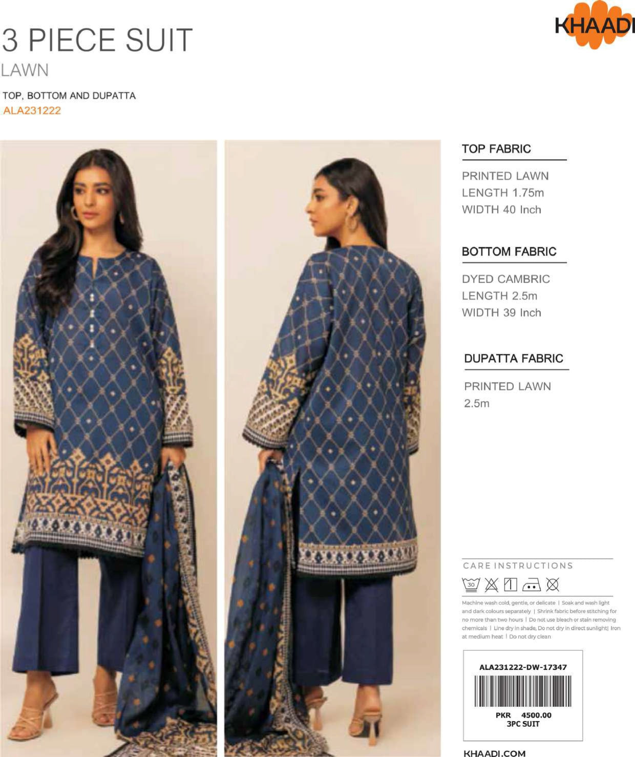 Khaadi Volume‑03 Lawn Wider (page 0002):