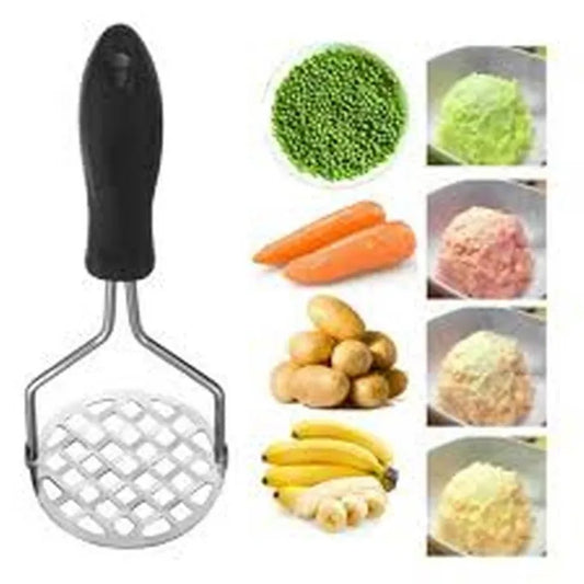 Potato Masher Stainless Steel Mashed Potato Masher Garlic masher Crush Kitchen Tool