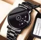 Black & White Stainless Steel Casual Watch for Man Watches for Boys & Men