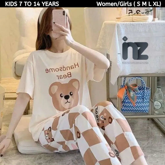 Night Wear for Women Night suit for girls and women, Sleeping Dress Girls Sleepwear Sexy Loungewear Sleeping Suit lingerie